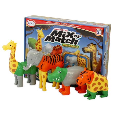 Popular Playthings Magnetic Mix or Match Animals 62000